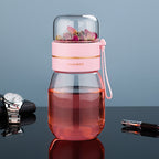 Glas-Teeflasche mit Sieb – Mini – Bild 6