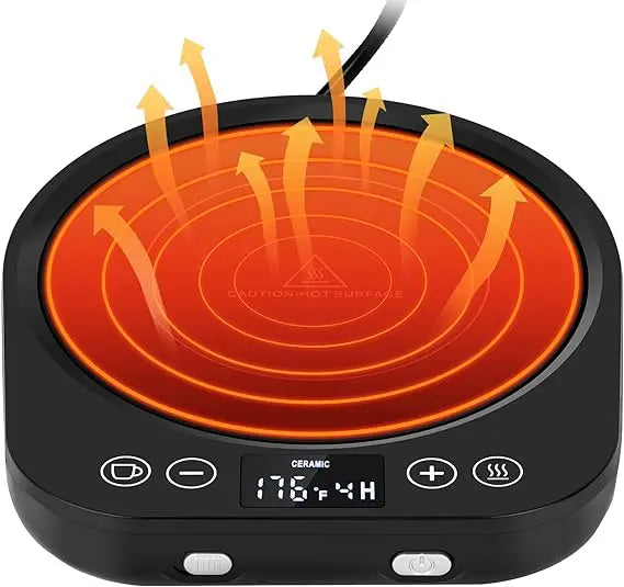 Digitaler Tassenwärmer mit LED-Anzeige