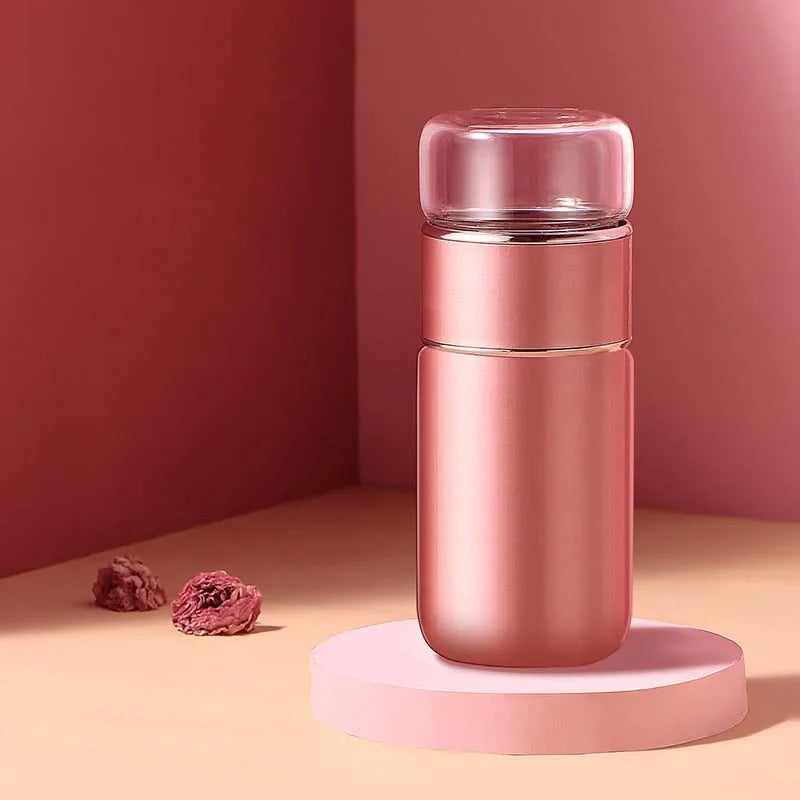 Design-Teethermos aus Edelstahl mit Sieb – Bild 4