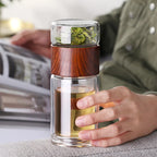 Tragbare Glas-Teekanne