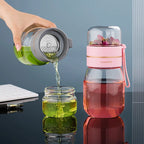 Glas-Teeflasche mit Sieb – Mini – Bild 3