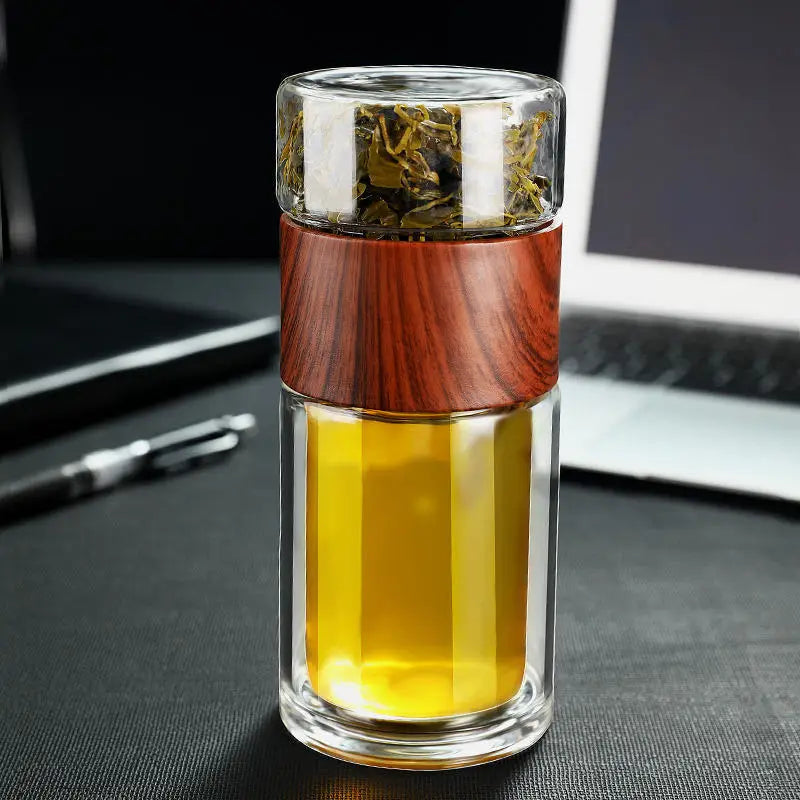 Tragbare Glas-Teekanne – Bild 2