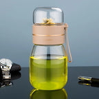 Glas-Teeflasche mit Sieb – Mini