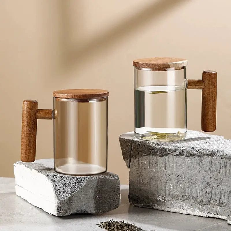 Akazienholzteetasse 400ml