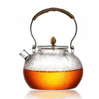 Antike Chinesische Teekanne aus Glas 900ML