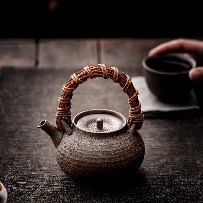 Antike japanische Teekanne aus Keramik 200ml