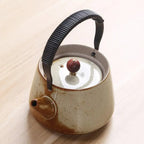 Beige Porzellan Teekanne 300ML