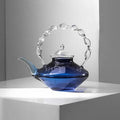 Blaue Design-Glasteekanne 800ML