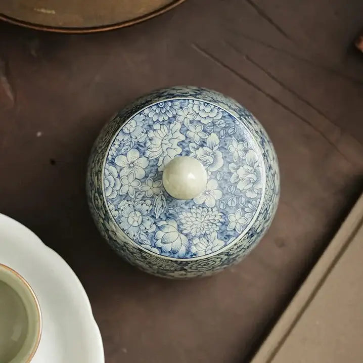 Chinesische Teedose im Traditionsstil – Bild 5