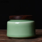 Chinesische Celadon-Teedose – Bild 4