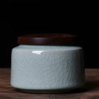 Chinesische Celadon-Teedose