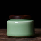 Chinesische Celadon-Teedose