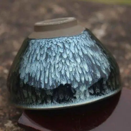 Tenmoku Zeremonienschale für Matcha – Bild 5