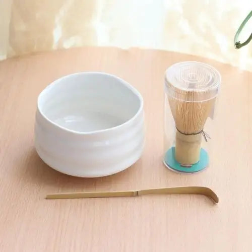 Chawan-Teeschale Cremeweiß – Bild 3