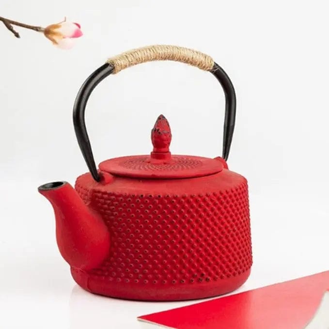 Bunte japanische Gusseisen-Teekanne 850ML