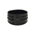 Japanische Chawan Mattschwarz