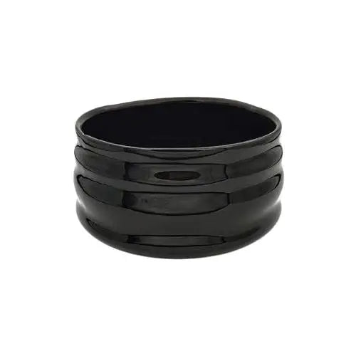 Japanische Chawan Mattschwarz