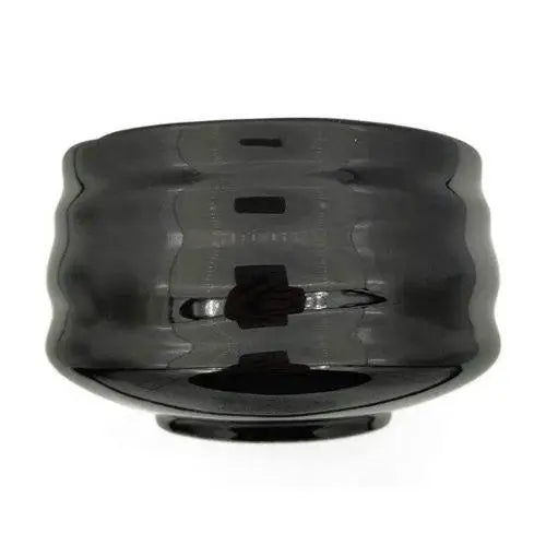 Japanische Chawan Mattschwarz – Bild 2