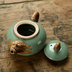 Chinesische Keramik-Teekanne Drache 220ML