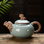 Chinesische Keramik-Teekanne Drache 220ML