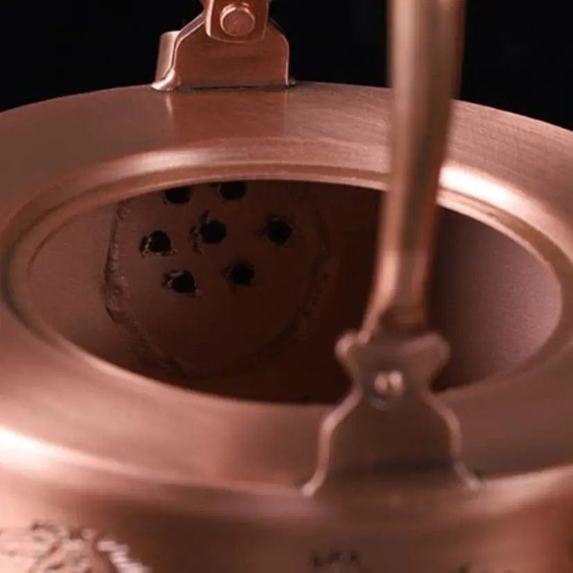 Chinesische Kupfer-Teekanne 2L