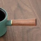 Chinesische Kyusu Teekanne Türkis Keramik 150ML