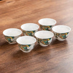 Chinesische Porzellan-Teetasse Drache 50ml