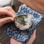 Chinesische Porzellan-Teetasse Drache 50ml