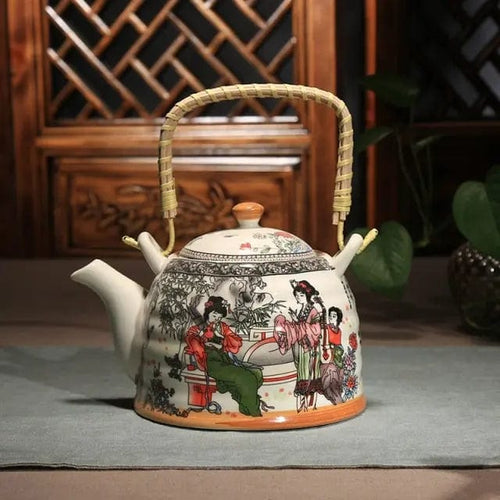 Chinesische Porzellankanne 900 ml