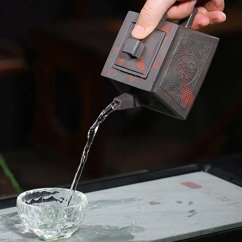 Chinesische Teekanne aus alter Tonerde 200ML