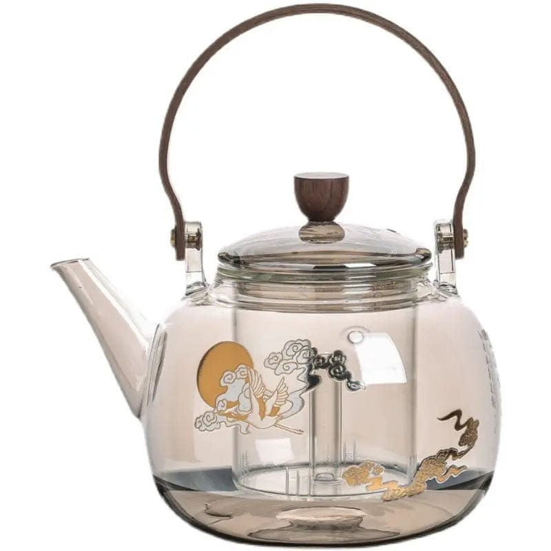 Chinesische Teekanne aus Glas 900ML