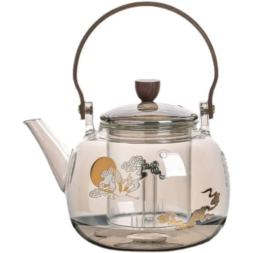 Chinesische Teekanne aus Glas 900ML
