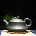 Chinesische Ton-Teekanne mit Schrift 1L