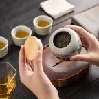 Chinesisches Keramik-Teedose