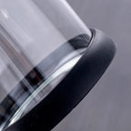 Design-Glasteekanne mit Druck-Infuser 350ML - 600ML