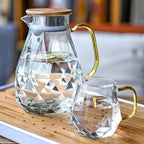 Design-Teekanne aus Glas 1,5L