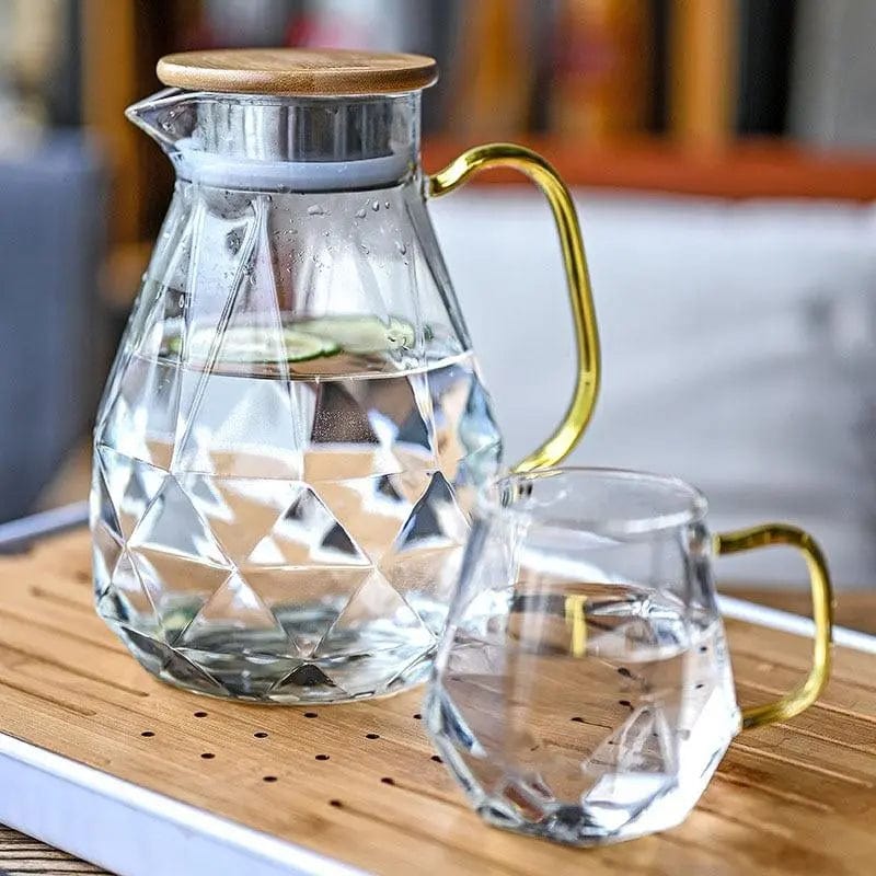 Design-Teekanne aus Glas 1,5L