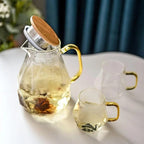 Design-Teekanne aus Glas 1,5L