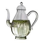 Einfache birnenförmige Glasteekanne 700ml
