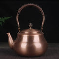 Einfache Chinesische Kupfer-Teekanne 1,6L