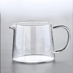 Einfache Glasteekanne mit Sieb 600ML - 1.5L