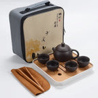 Einfaches Chinesisches Teeservice aus Keramik