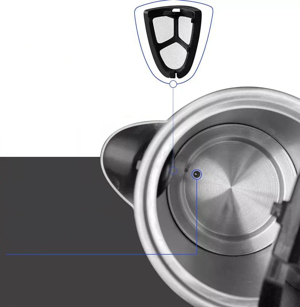 Elektrischer Wasserkocher mit Filter 1,7L