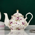 Englische Porzellankanne in Violett 400 ml