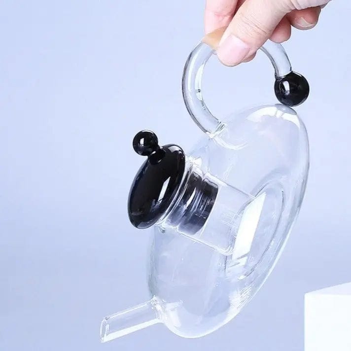 Europäische Glasteekanne mit Infuser 800ML