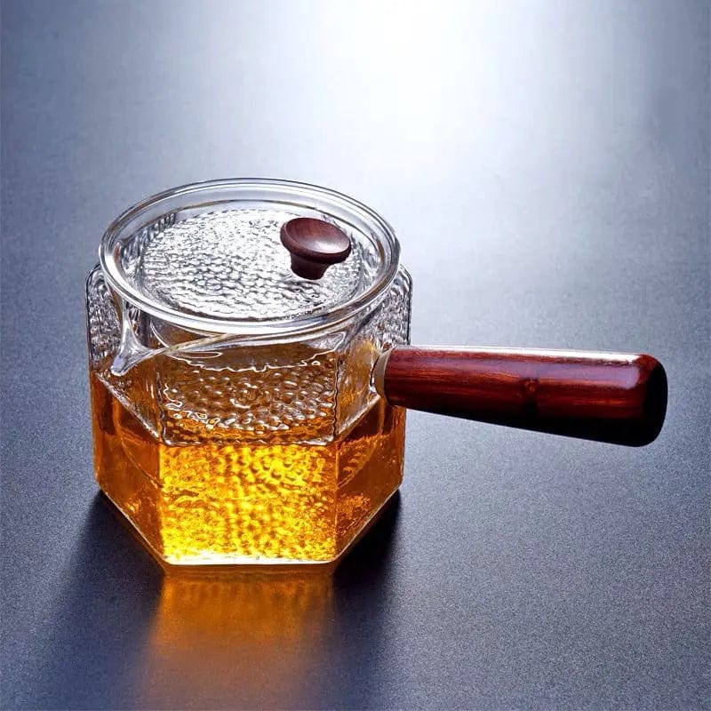 Gehämmertes Glas-Teekanne 500 ml