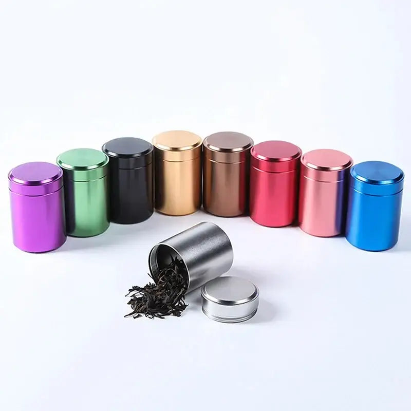 Große Metall-Teedose – Bild 3