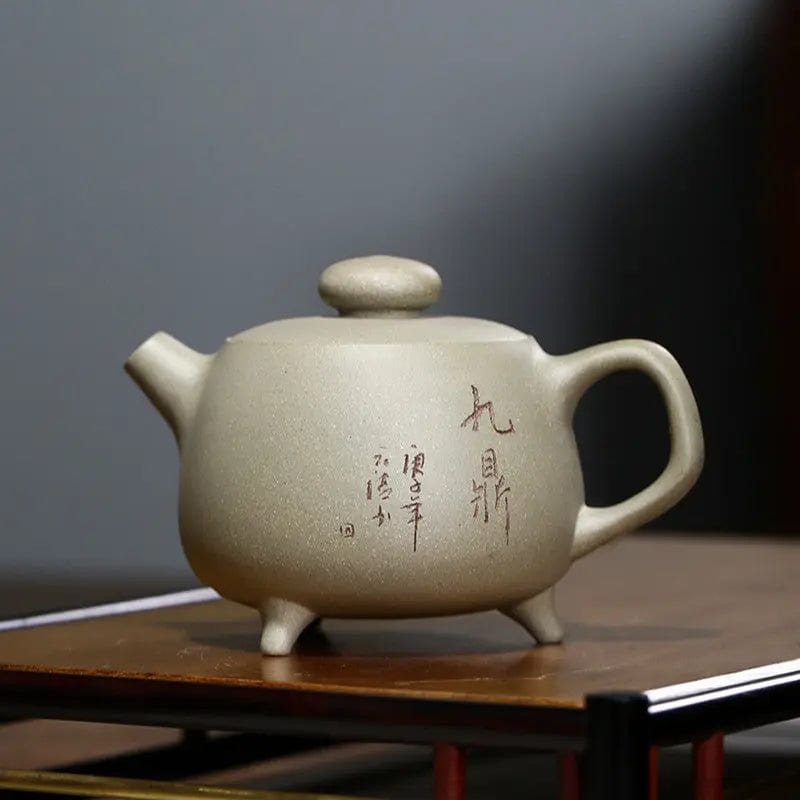 Hellgrüne Yixing-Ton-Teekanne 200ML