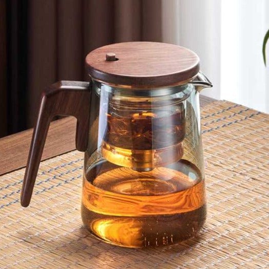 Hochwertige skandinavische Glasteekanne 550ml - 750ml