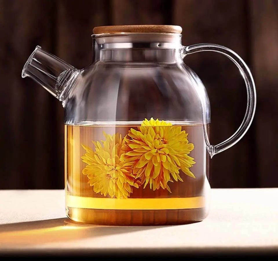 Hohe Glasteekanne 1,6L